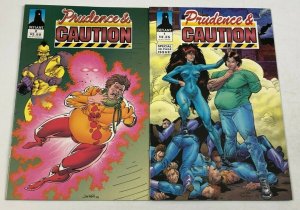 Prudence & Caution #1-2 VF/NM complete series Chris Claremont ; Defiant