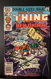 Marvel Two-in-One #100 (1983)
