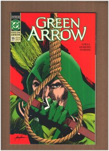 Green Arrow #55 DC Comics 1991 Mike Grell NM- 9.2