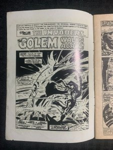 1981 THE INVADERS Pocket/Digest #5 VG+ 4.5 Frank Robbins Battle to the Death