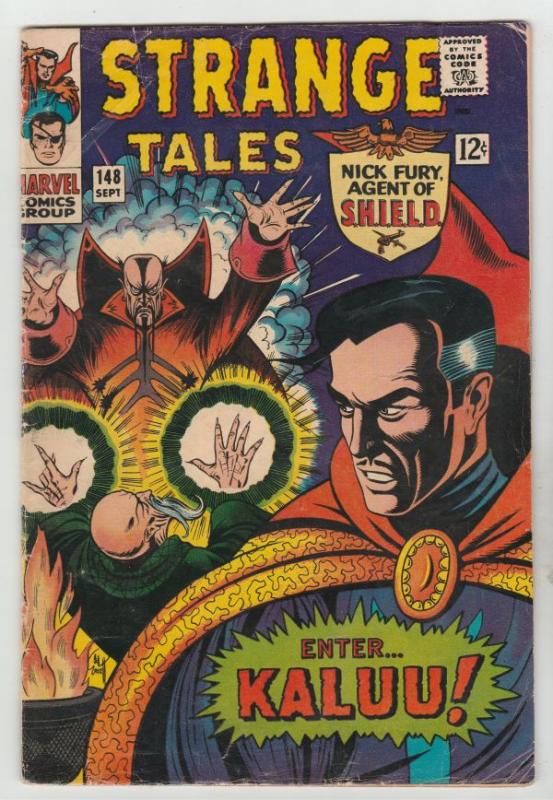 Strange Tales #148 (Sep-66) VG/FN Mid-Grade Nick Fury, Dr. Strange