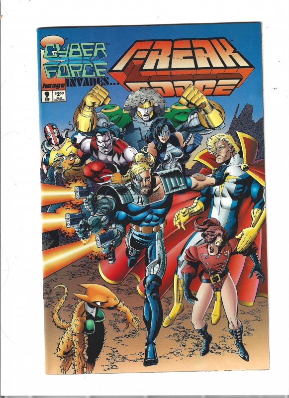 Freak Force #4 through 17 (1994) rb1