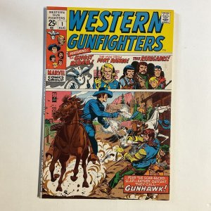 STERN GUNFIGHTERS 1 1970 MARVEL FN FINE 6.0