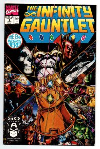 The Infinity Gauntlet #1 2 3 4 5 & 6 Complete Set - 1991 - VF/NM-NM 