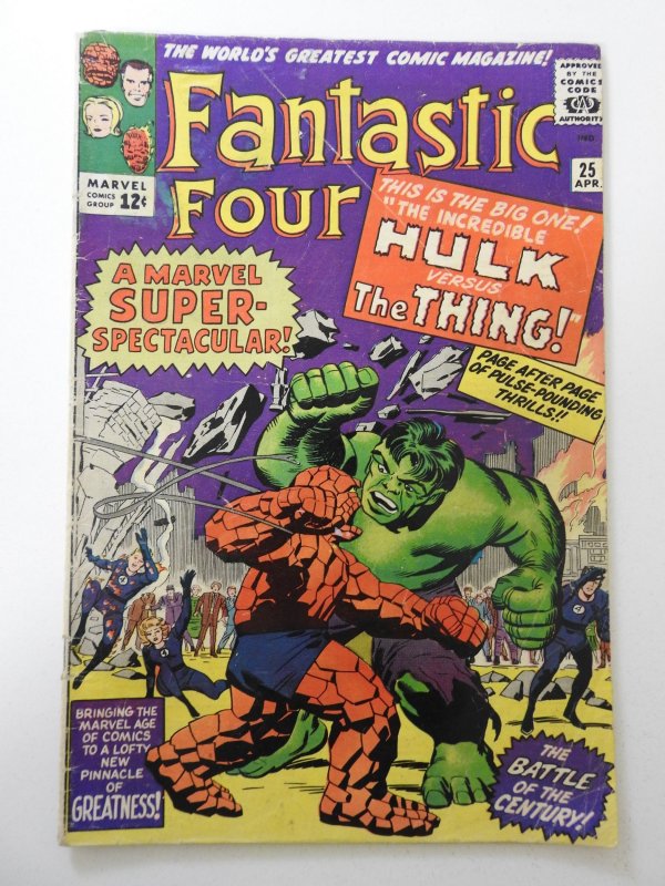 Fantastic Four #25 (1964) GD/VG Condition see description