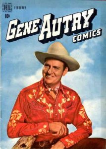 Gene Autry Comics #24 FAIR ; Dell | low grade comic February 1949 Photo Cover We