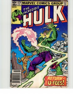 The Incredible Hulk #276 (1982) Hulk
