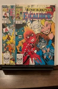 Lot of 2 Excalibur #5&6 (1989)
