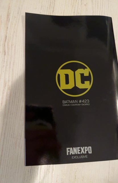 Batman #423 Spectral Comics Cover C (1988) McFarlane cover redo in gold