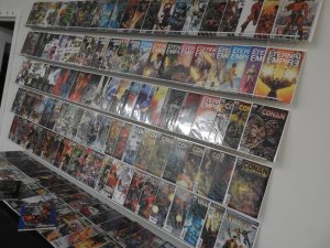 Huge Lot of 160+ Comics W/ Conan, Punisher, Invaders Avg VF+ Condition!