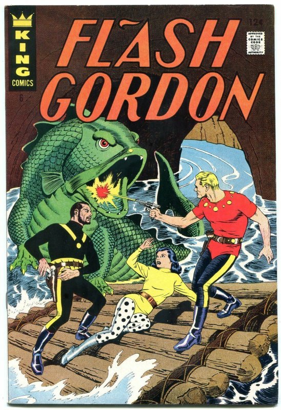 FLASH GORDON #6 1965-KING COMICS VF