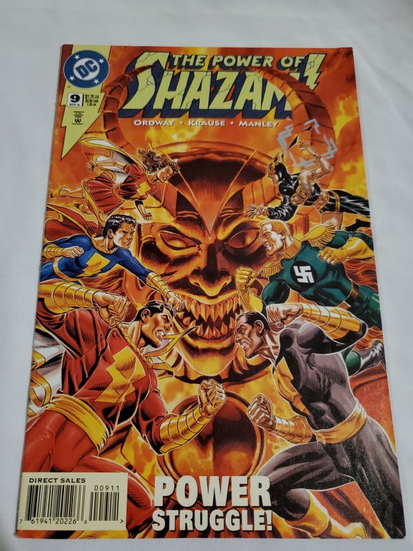 Power of Shazam 9 Near Mint Cover by Jerry Ordway