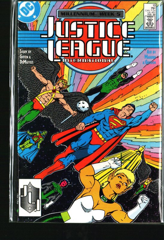 Justice League International #10 (1988)