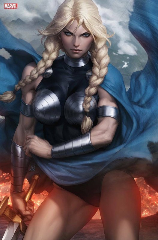 King in Black Return of Valkyries #1 1:100 Artgerm Virgin Marvel 2021 Eb110  | Comic Books - Modern Age, Marvel, Iron Man / HipComic