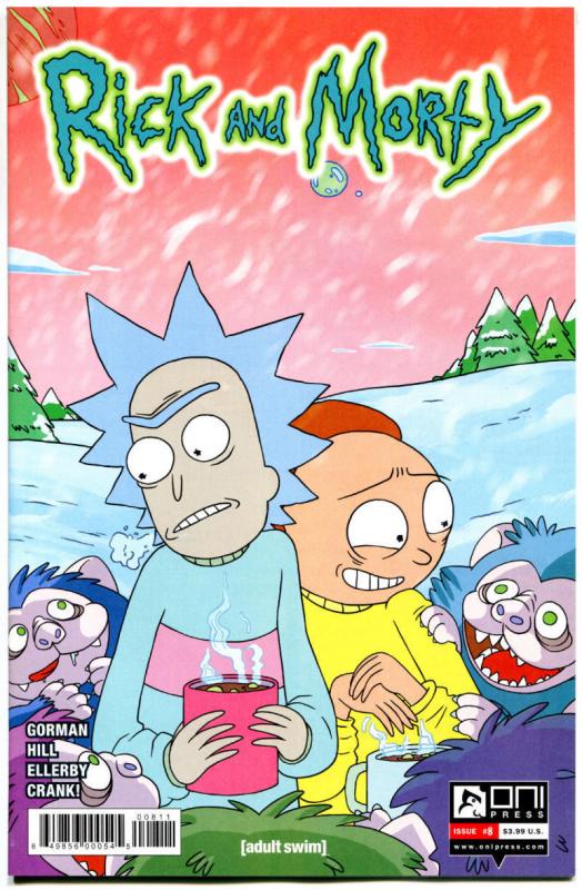 RICK and MORTY #8, 1st, NM, Grandpa, Oni Press, from Cartoon 2015, more in store