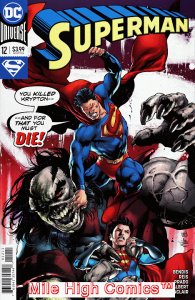 SUPERMAN  (2018 Series)  (DC UNIVERSE) #12 Fine Comics Book