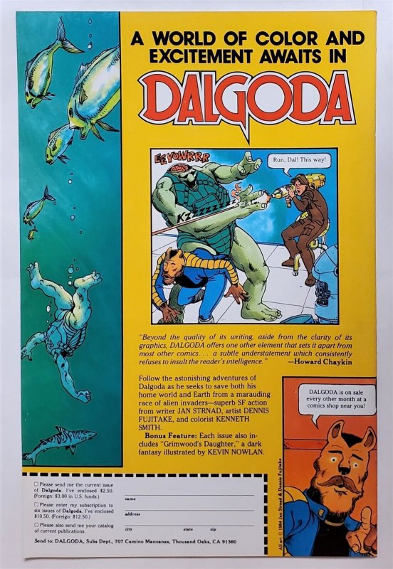 Mechanics #2 (Nov 1985, Fantagraphics) 8.5 VF+  