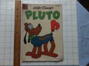 PLUTO #1143, VG-, Walt Disney, Mickey Mouse, 1961, Swamp Search