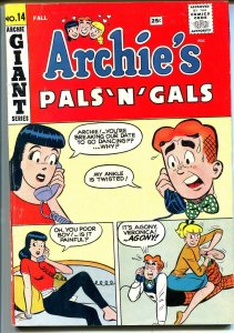 Archie's Pals 'n' Gals #14 1960-MLJ-Betty-Veronica-Giant issue-paper dolls-FN+