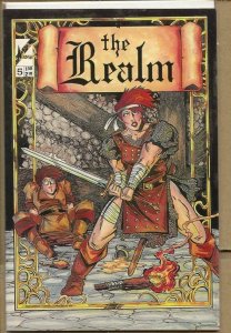 THE REALM #5, VF, Arrow, Caliber Comics, 1986 more Indies in store