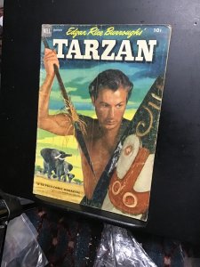 Tarzan #38 (1952) Lex barker photo cover! Affordable grade! VG+ Wow!