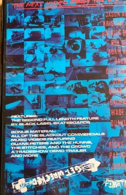 Check out, black label never be bought never be sold,boarders dvd