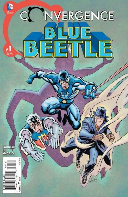 Dc Comics Convergence Blue Beetle 1 #1 & 2 Comic Set