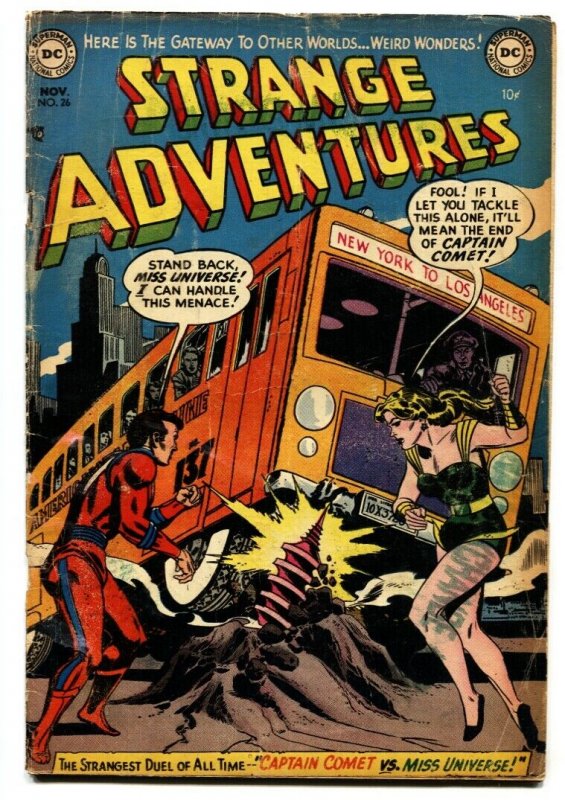 Strange Adventures #26 comic book Sci-Fi 1952-DC-Captain Comet-rare