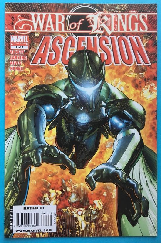 WAR OF KINGS ASCENSION 1 (2009) MARVEL COMICS