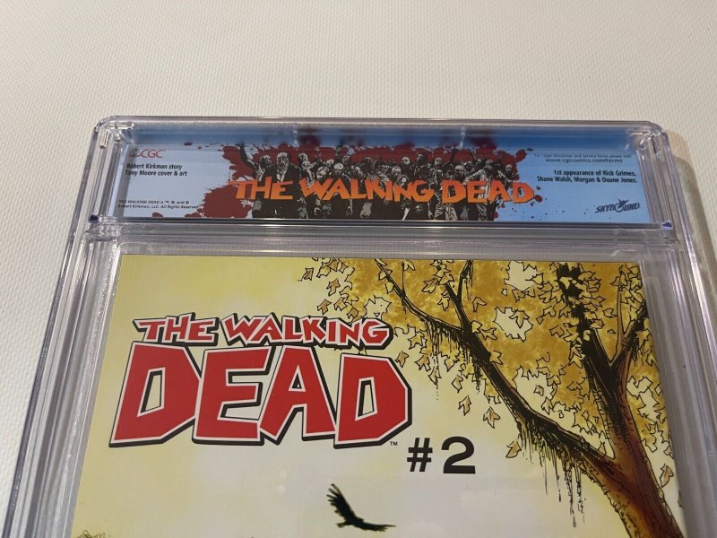 The Walking Dead #1 CGC Graded 9.4 1st PRINT Image Comic Book Robert Kirkman JH8