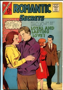 Romantic Secrets #50 1964-Charlton-spicy art-scalp infection story-nice art-VG+