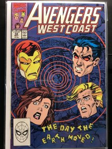 Avengers West Coast #58 Direct Edition (1990)