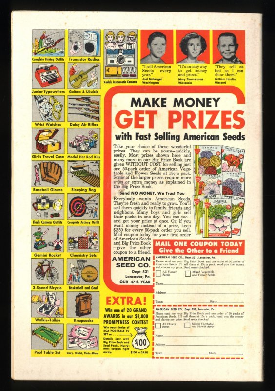 Green Lantern #35 VF- 7.5 White Pages 1st Appearance Aerialist!