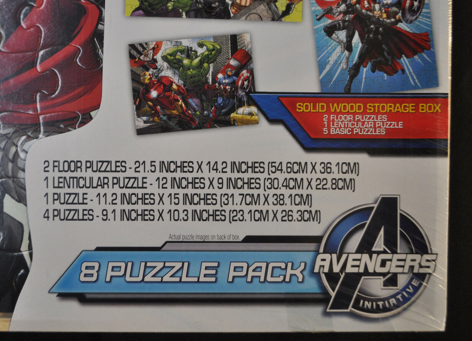 Marvel Avengers Lenticular Puzzles – Twin Pack