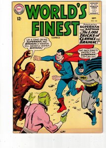 World's Finest Comics #144 (1964) VF+ High-Grade Brainiac & Clay Face! U...