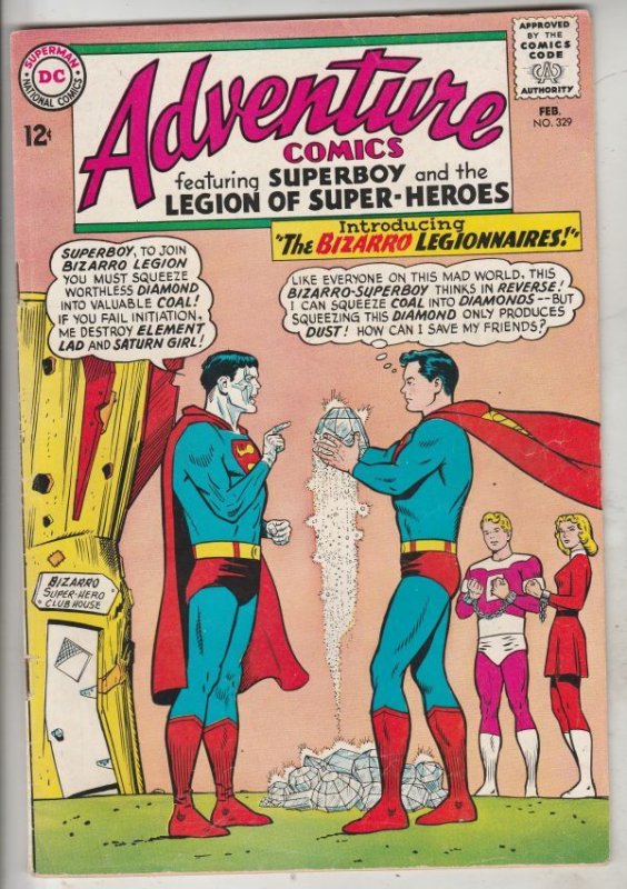 Adventure Comics #329 (Feb-65) VF/NM High-Grade Legion of Super-Heroes, Superboy