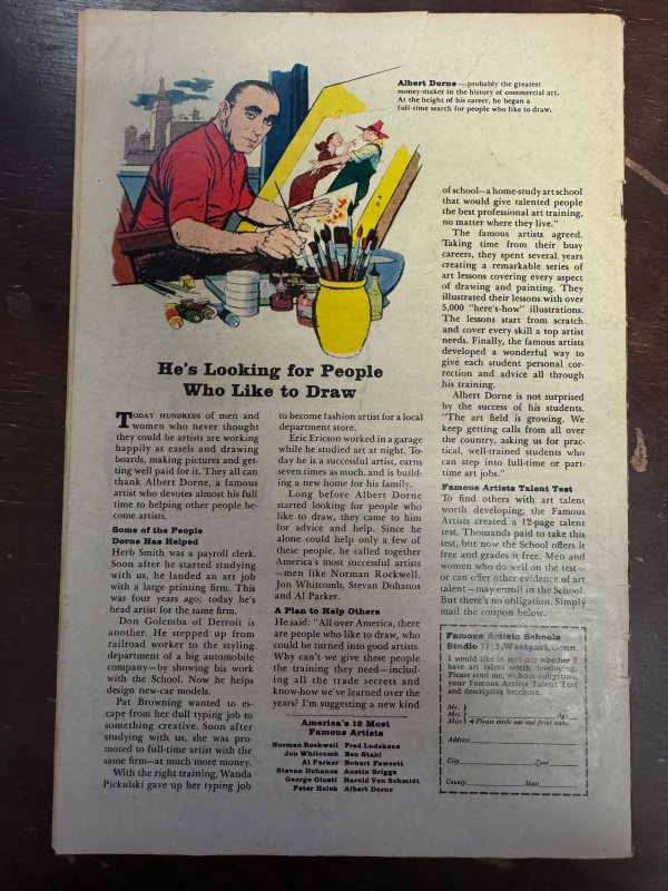 Sgt. Fury #1 (1963) [Key Issue] VG Condition moisture stains