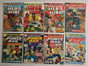 Luke Cage Power Man lot #4-49 + Spec+ 3 I.F. Marvel (avg 4.5) 38 diff (1972-'78)