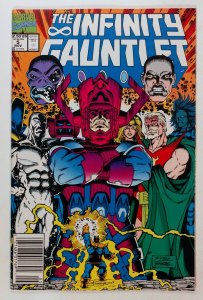 The Infinity Gauntlet #5 Newsstand Edition (1991)
