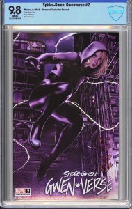 Spider-Gwen: Gwenverse #2 Marco Turini Exclusive - CBCS 9.8! / SBD-01