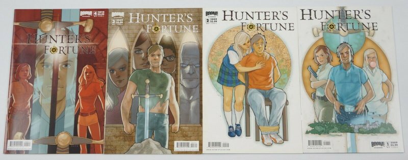 Hunter's Fortune #1-4 VF/NM complete series ALL A VARIANTS treasure hunter comic