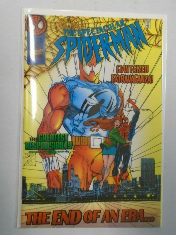 The Spectacular Spider-Man #229 Giant-Size Acetate Cover 8.0 VF (1995)