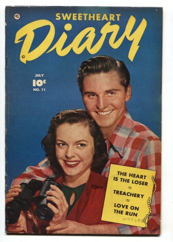 Sweetheart Diary #11 1952- Golden Age Romance-Lingerie panels VG/FN