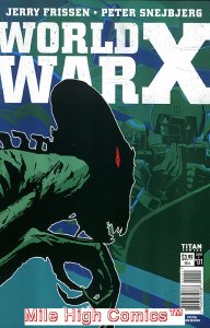 WORLD WAR X (2016 Series) #1 E SNEJBJER Very Fine Comics Book