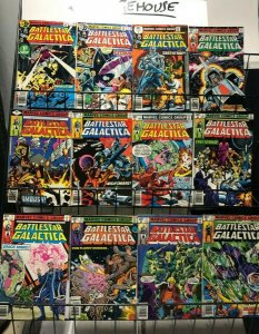 BATTLESTAR GALACTICA  (1979-1981) 1-20,23 near complete FINE or better