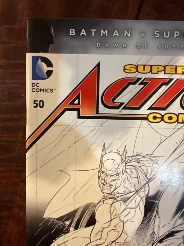 Action Comics #50 Ansin Sketch Cover (2016)