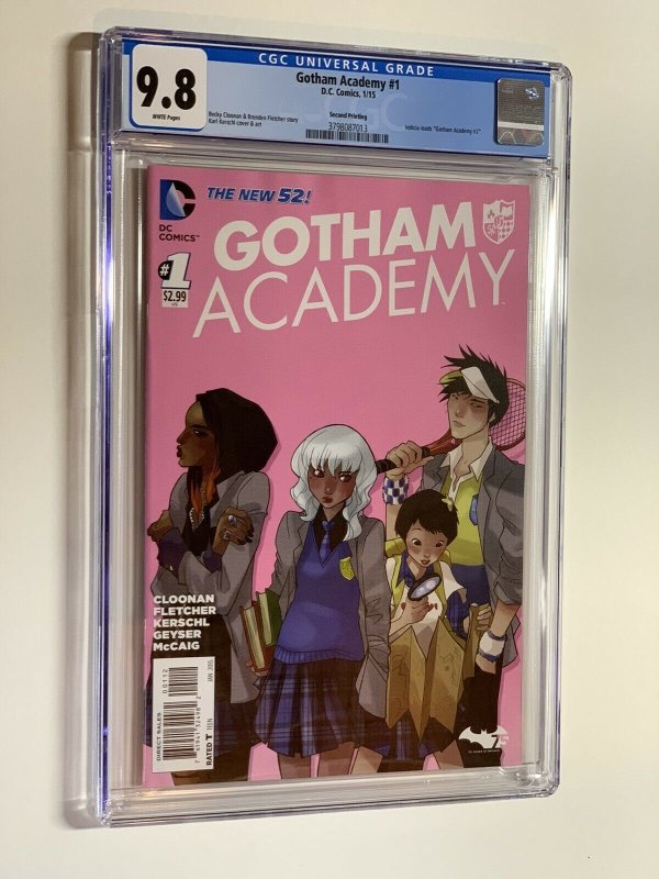 Gotham Academy 1 cgc 9.8 2nd second print 