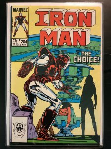 Iron Man #204 Direct Edition (1986)