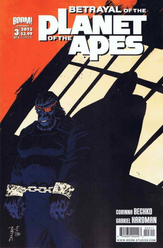 Betrayal Of The Planet Of The Apes #3B VF/NM; Boom! | save on shipping - details