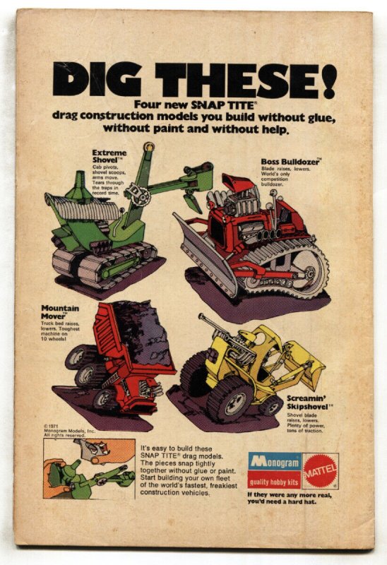 House Of Mystery #208--1972--DC --Horror--Wrightson cover